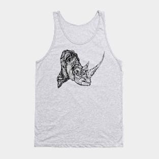 Rhino. Tank Top